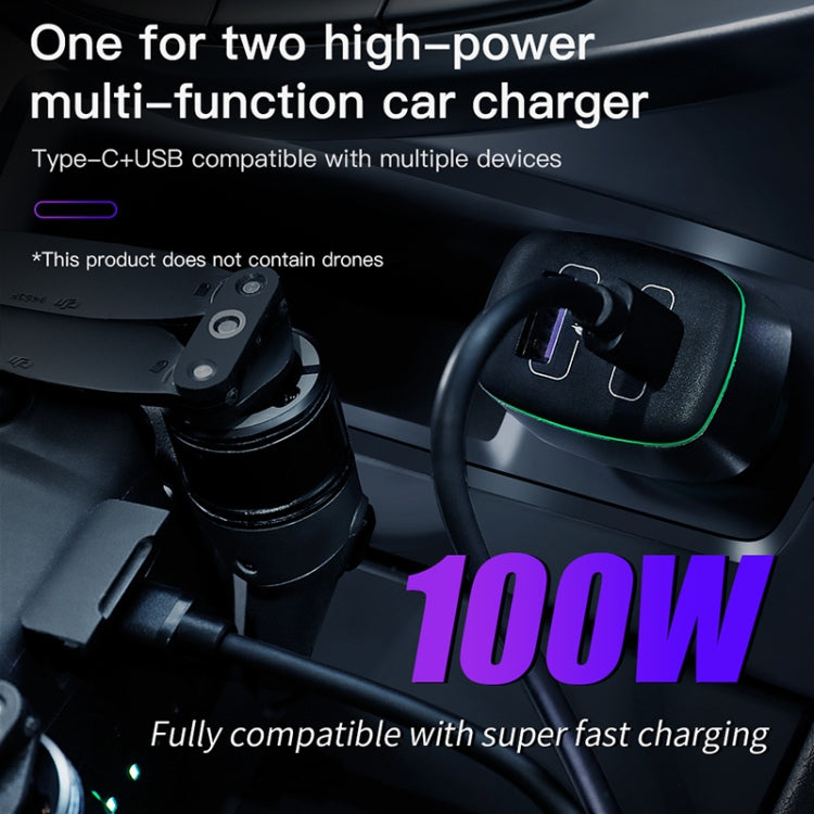 For DJI Mavic 3/Mini 2 RCSTQ 100W 2 In 1 Car Charger, For DJI Mavic 3/Mini 2 For DJI Mavic 3/Mini 2 RCSTQ 100W 2 In 1 Car Charger, For DJI Mavic 3/Mini 2